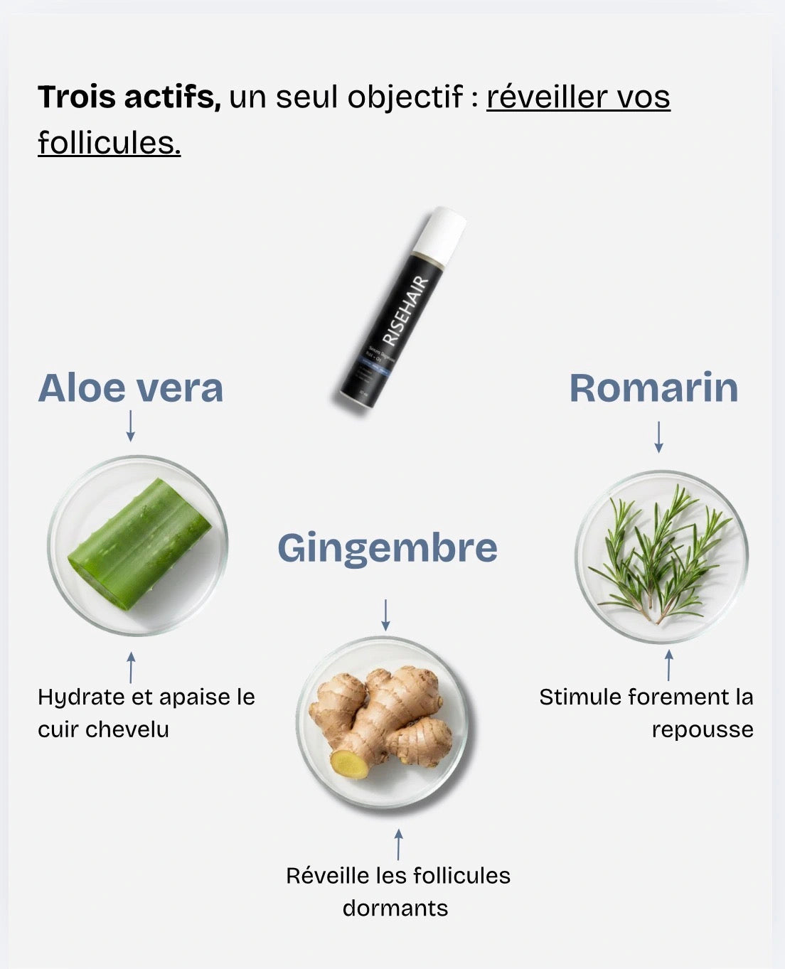 Sérum repousse Roll on